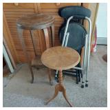 PLANT STANDS, STOOLS, MISC