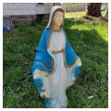 BLOW MOLD MARY FIGURE