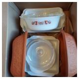 FIRE KING DAISY & CLAY ROASTER