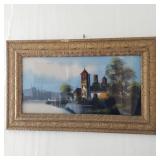 ANTIQUE REVERSE PAINTING