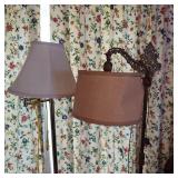 2 FLOOR LAMPS