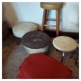 STOOLS. FOOTSTOOLS