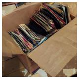 BOX VINTAGE 45 RECORDS