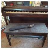 PIANO STOOL & CONTENTS
