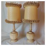 PAIR VINTAGE LAMPS