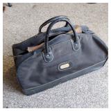 VINTAGE BAG W/ BOOKS