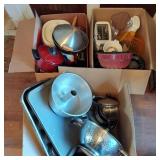 BOXES KITCHEN ITEMS