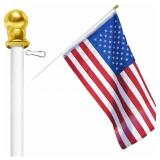 6FT SPINNING FLAG POLE