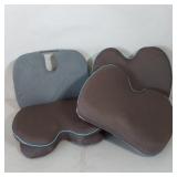 4 ORTHOPEDIC SEAT CUSHIONS
