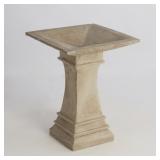 CEMENT BIRDBATH