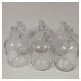 6 GLASS GALLON JUGS