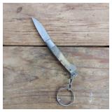 DAMASCUS STEEL POCKET KNIFE