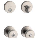 KWIKSET ENTRY KNOB & DEADBOLT COMBO