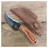 DAMASCUS STEEL SKINNER KNIFE