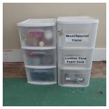 STORAGE BINS OF YARN 2