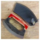 DAMASCUS STEEL ULU KNIFE