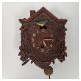 LUX MINIATURE CUCKOO STYLE CLOCK 1