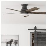 HARBOR BREEZE 52' LED CEILING FAN W/ REMOTE