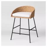 30' WICKER COUNTER HEIGHT BARSTOOL
