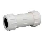 1.5' PVC COMPRESSION COUPLING