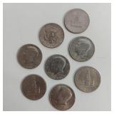 ASSORTED US HALF DOLLAR COINS