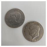 PAIR US DOLLAR COINS