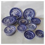 BLUE WILLOW DISHES