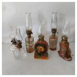 SM ANTIQUE OIL LAMPS