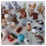 MINIATURE FIGURINES, WADE & MORE