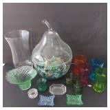 MISC COLORED GLASS, & MORE