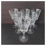 SET CRYSTAL WINE GLASSES