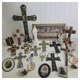 RELIGEOUS ICONOGRAPHY & CROSSES