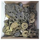 ANTIQUE BRASS FURNITURE HARDWARE