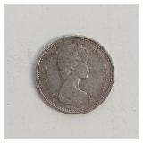 1965 SILVER CANADIAN QUARTER