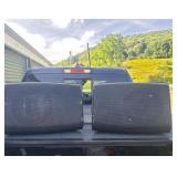 PAIR INDOOR/OUTDOOR 125 WATT SPEAKERS