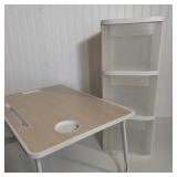 LAP DESK TRAY & STORAGE DRAWERS