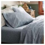QUEEN 4PC 400TC FLORAL SATEEN SHEET SET