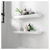2PK 24IN FLOATING SHELVES