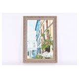 Framed Signed Oil Painting