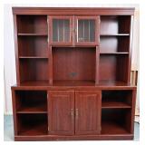 Large Computer Desk Hutch