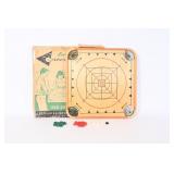 Vintage Carrom Board Game