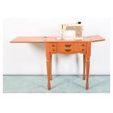 Vintage Singer Sewing Machine Table