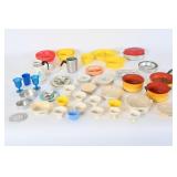 Vintage Toy Dishes, Pots