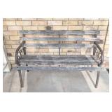 Decorative Wooden Bench