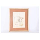 Tiger and Cubs by William Tara Print