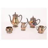 Silver Plate Tea Set