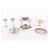 Silver Plate Serving Ware And Dishes