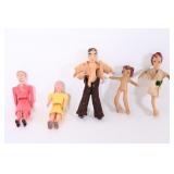 Vintage Early Plastic & Cloth Dolls