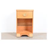 Burled Wood Nightstand