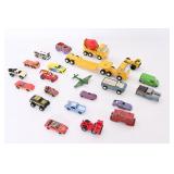 Mixed Die-Cast Toy Vehicles And Plane